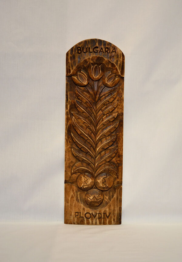 Wood carving Tulips