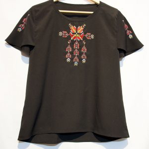 hand embroidered women's blouse