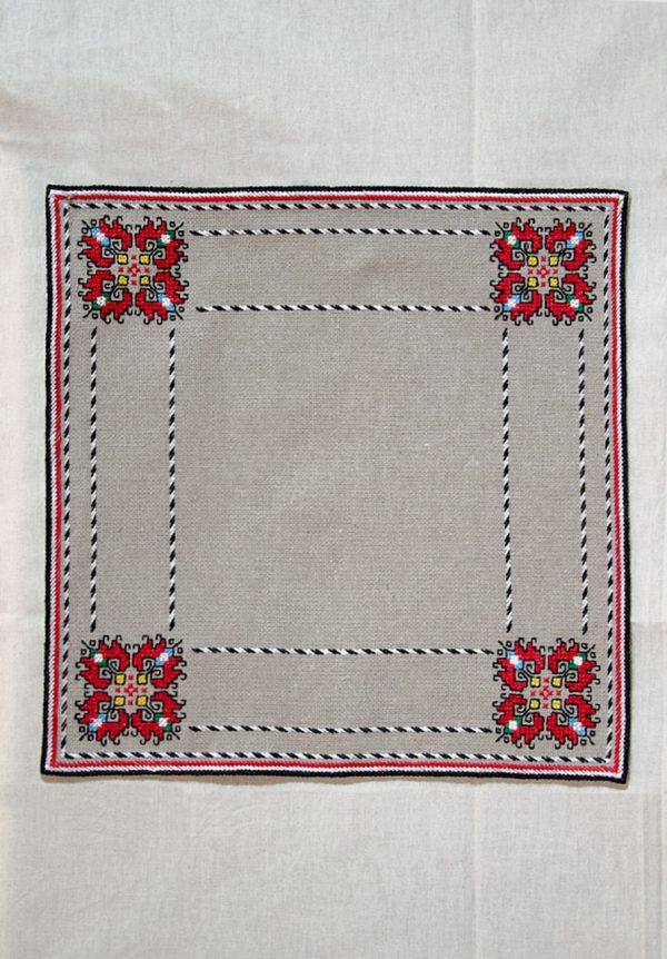 handmade bulgarian embroidery serviette