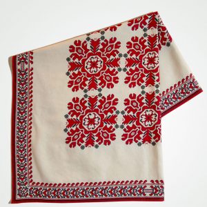 handmade bulgarian embroidery serviette