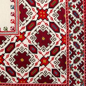 handmade bulgarian embroidery serviette