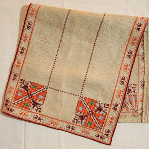 handmade bulgarian embroidery serviette