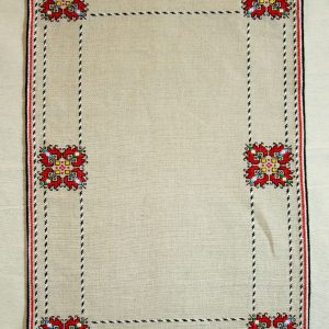 handmade bulgarian embroidery serviette