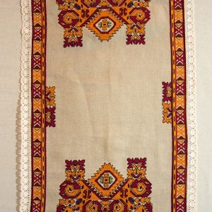 handmade bulgarian embroidery serviette