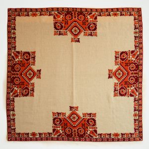 handmade bulgarian embroidery serviette